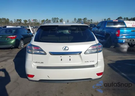 2010 Lexus Rx 350 z USA, uszkodzony, nr VIN 2T2BK1BA5AC070885